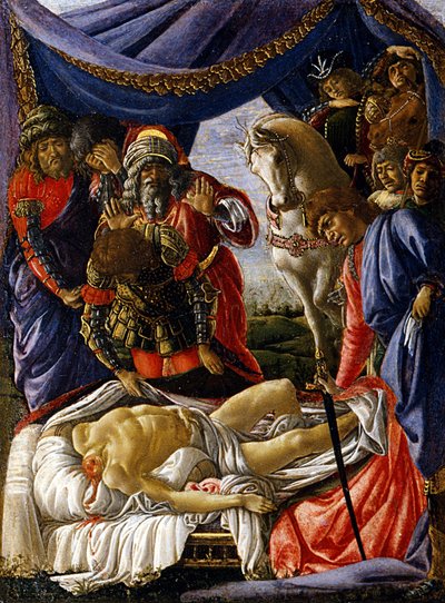 The Discovery of the Corpse of Holofernes and the Return of Judith by Sandro Botticelli